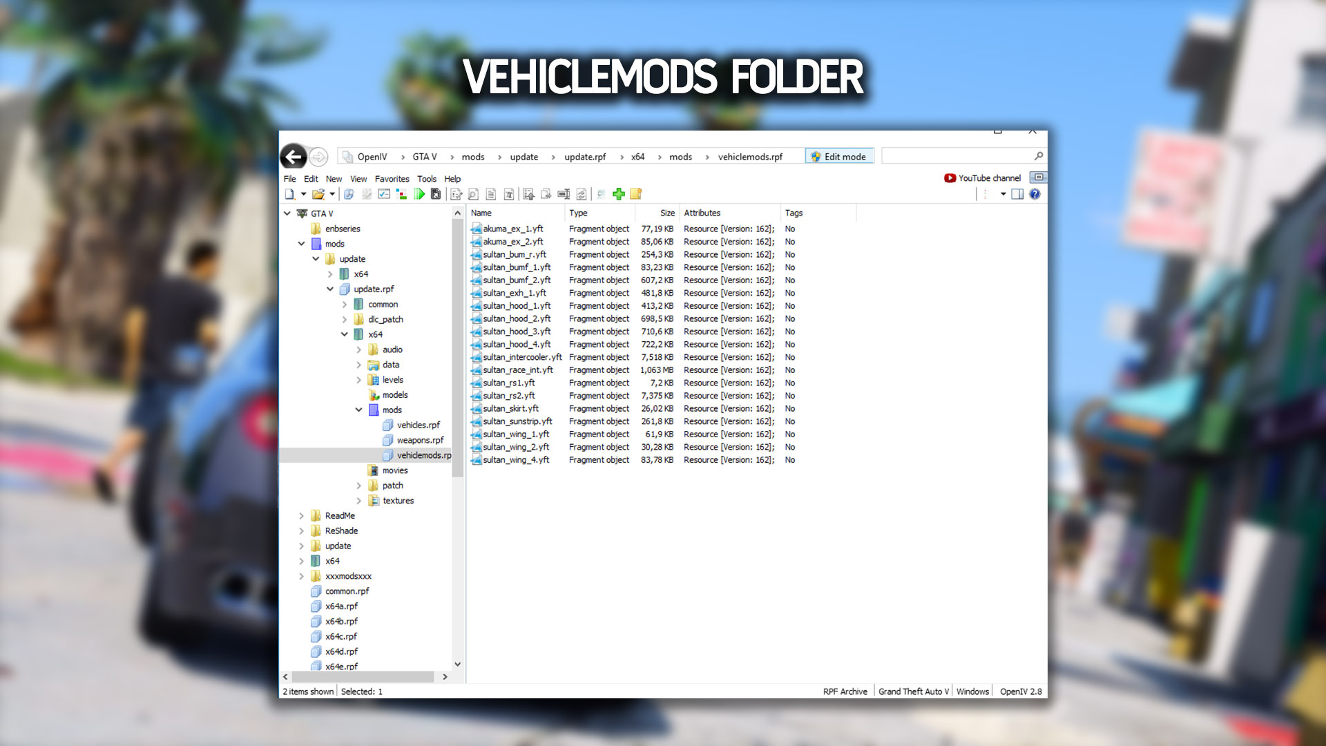 Gta v mod files