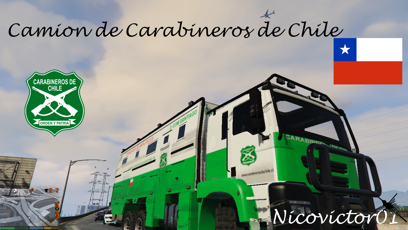 Carabineros de Chile - Camion - GTA5-Mods.com