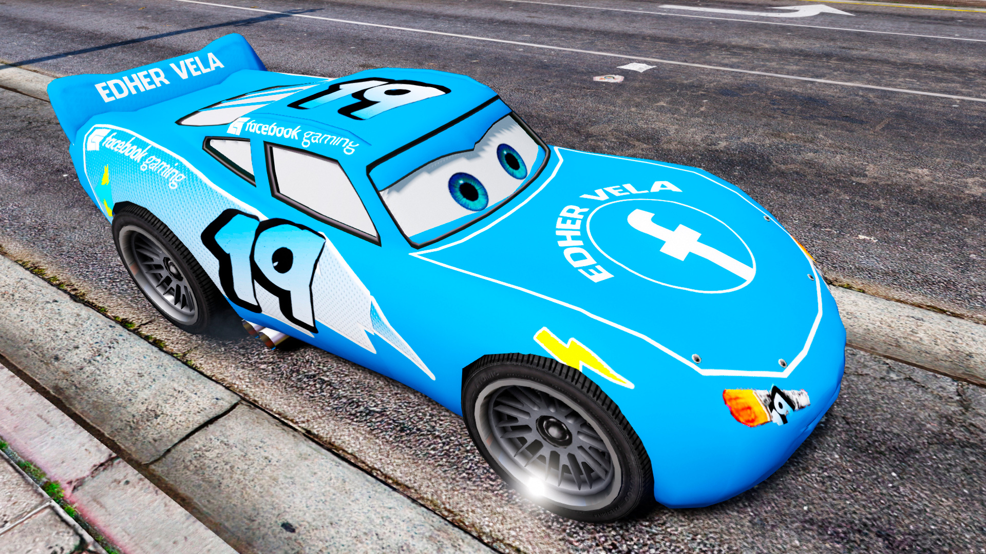 GTA 5 Online: How To Make Lightning McQueen (Dinoco Version) From Disney  Pixar Cars! (Link in Comments) : r/gtavcustoms