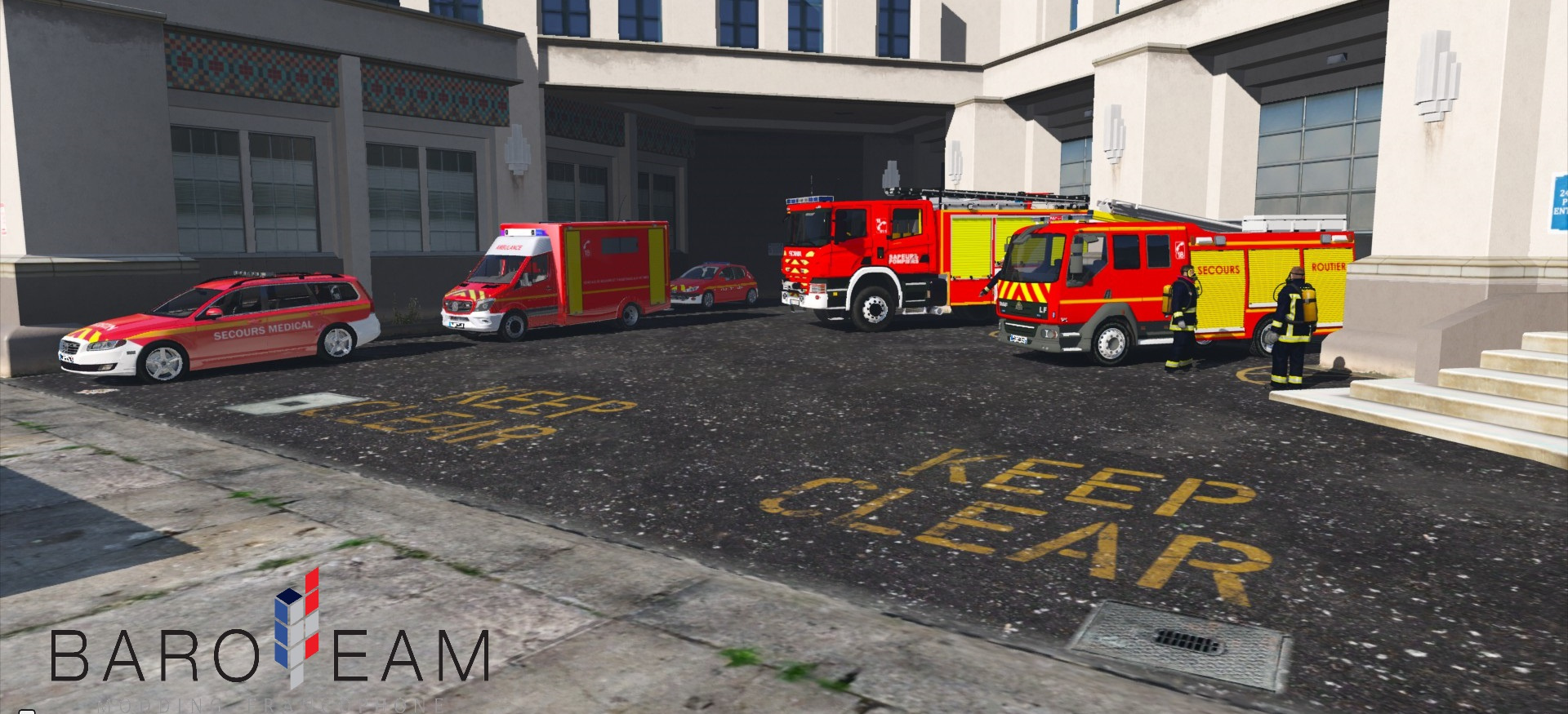 Los Santos Fire Station Caserne De Pompier Gta5 Mods Com