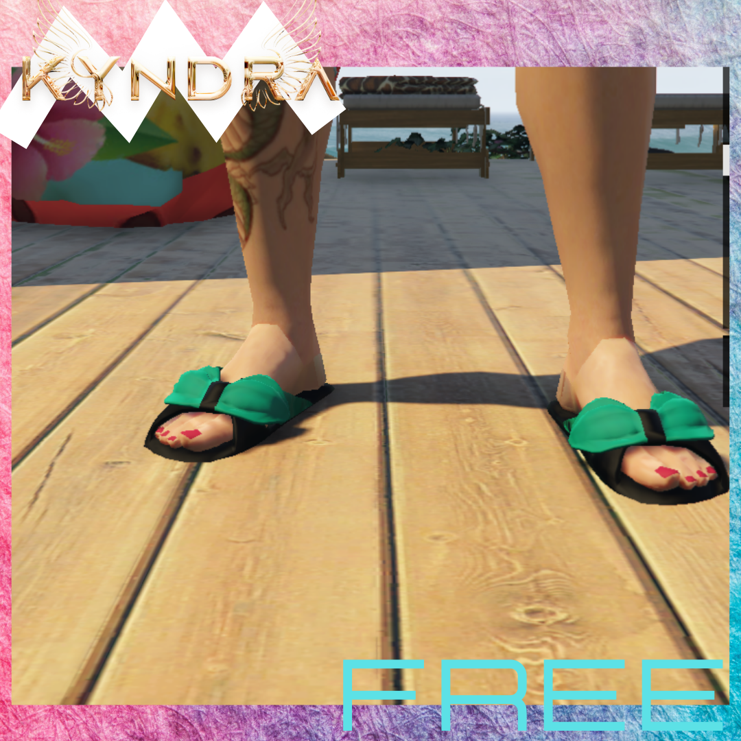 Casual Slippers for MP Female - GTA5-Mods.com