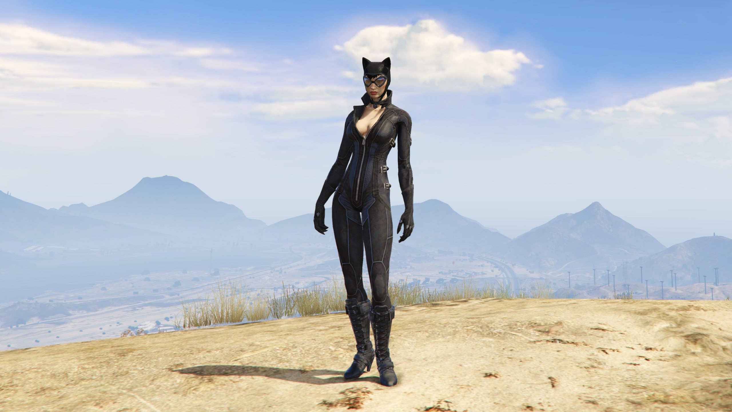 batman arkham city catwoman animated mod