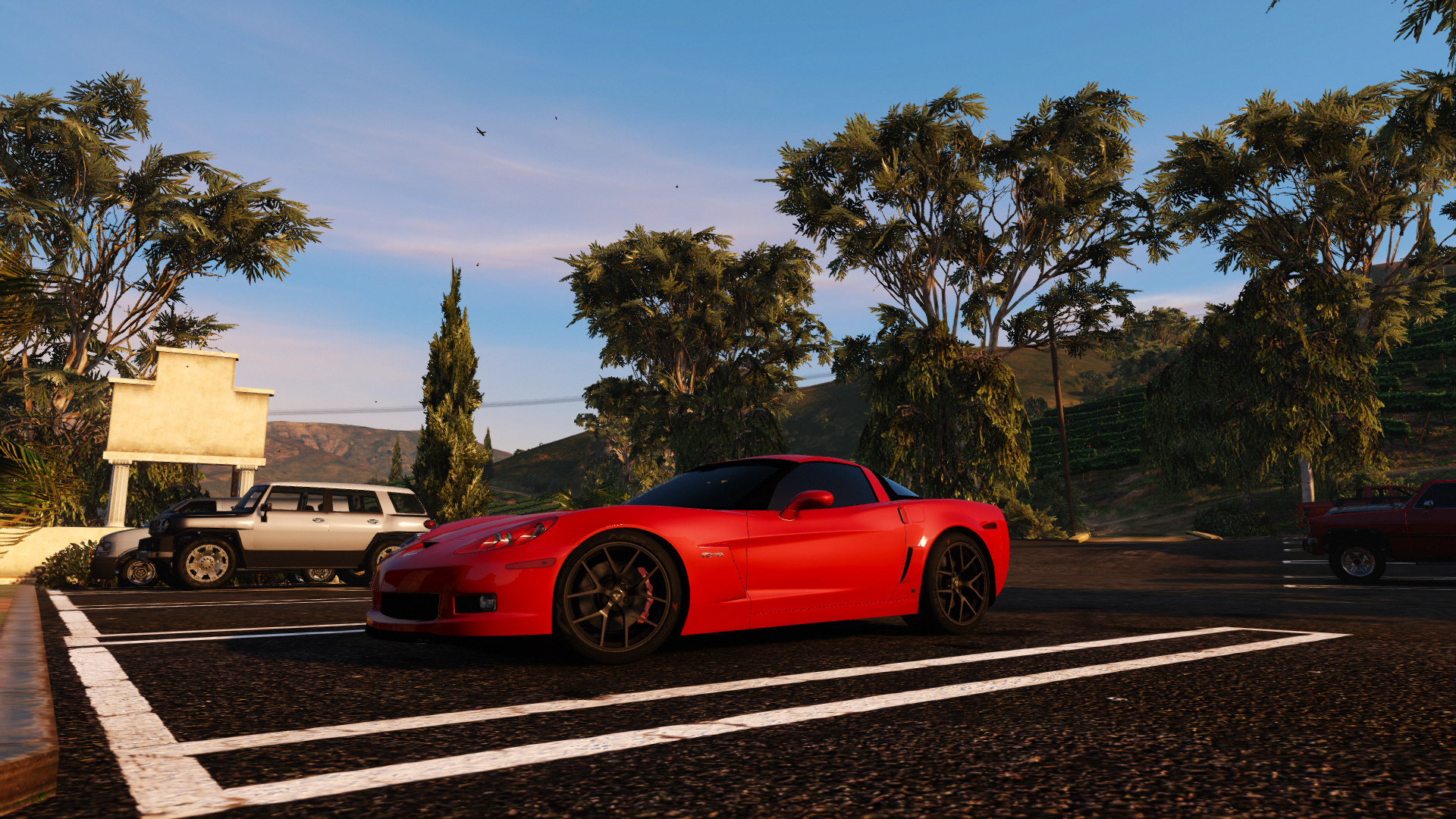 Chevrolet corvette c6 gta 5 фото 13