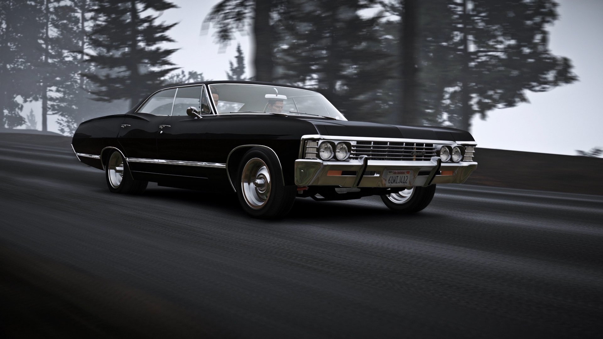 impala car supernatural