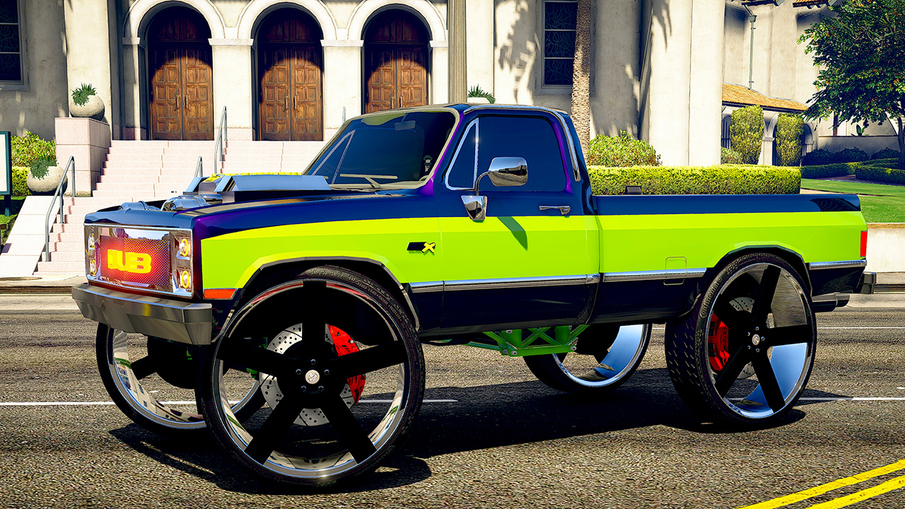 Chevrolet Silverado 1986 Donk Style (Addon) - GTA5-Mods.com