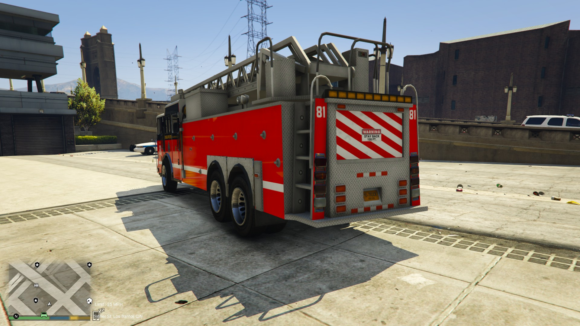 Firetruck In Gta V