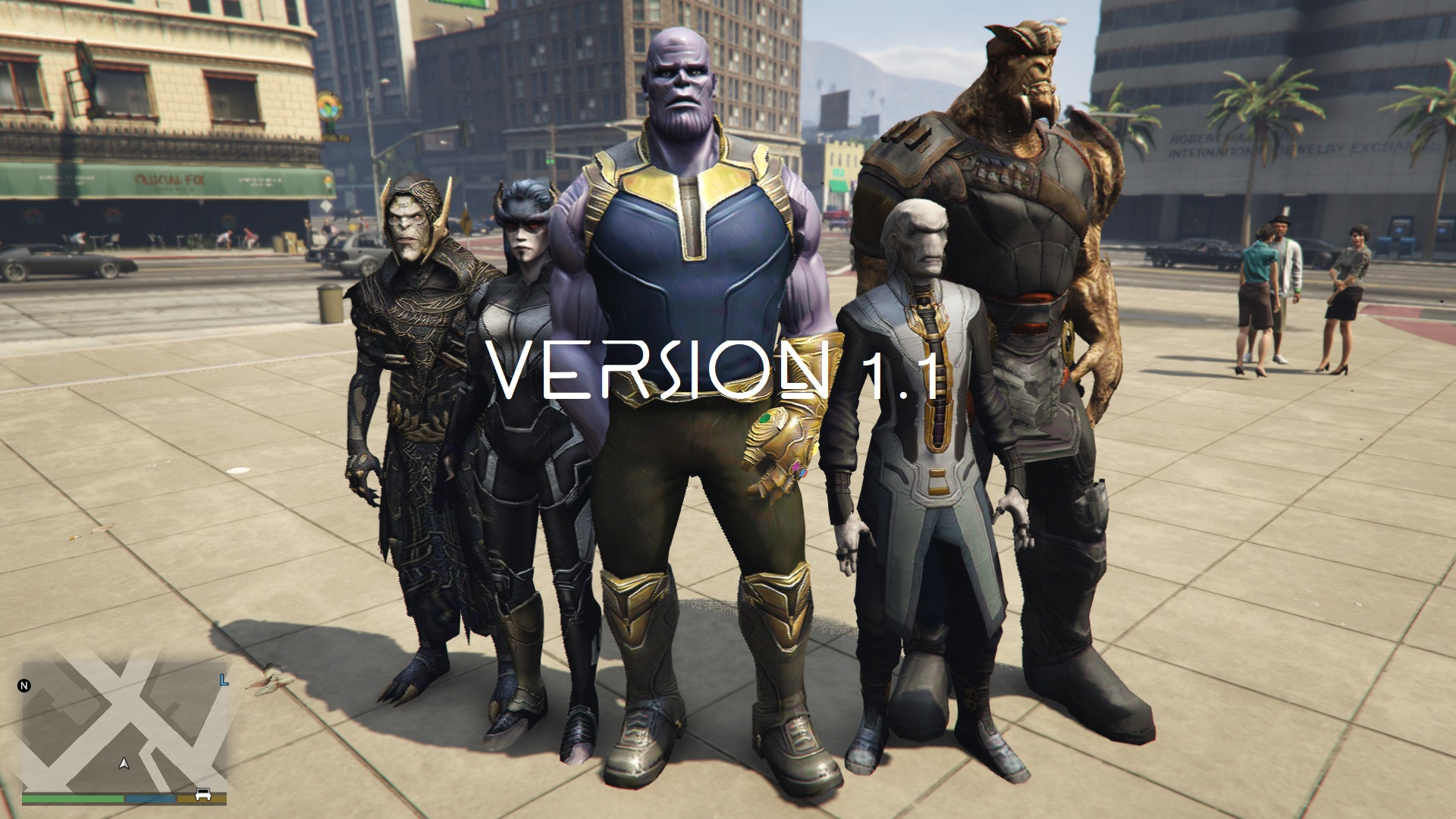 Thanos skin gta 5 фото 13