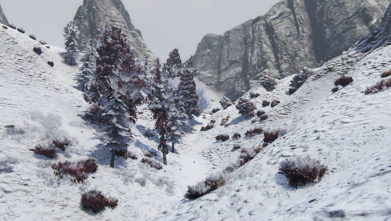Are there snow in gta 5 фото 53