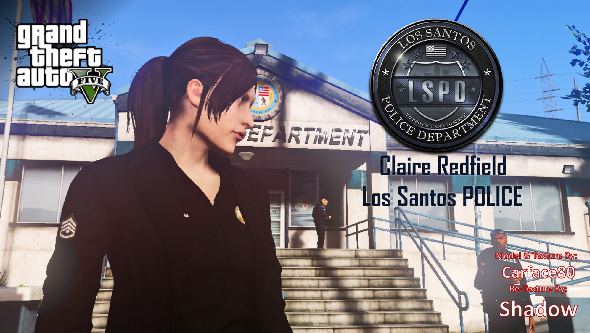 Claire Redfield - Resident Evil: Revelation 2 [Replace Ped] - GTA5