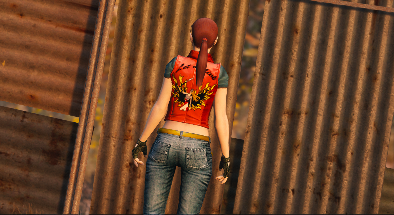 VGF Gamers on X: Claire Redfield's jackets from Resident Evil 2 and Code  Veronica are references to the band Queen.  / X