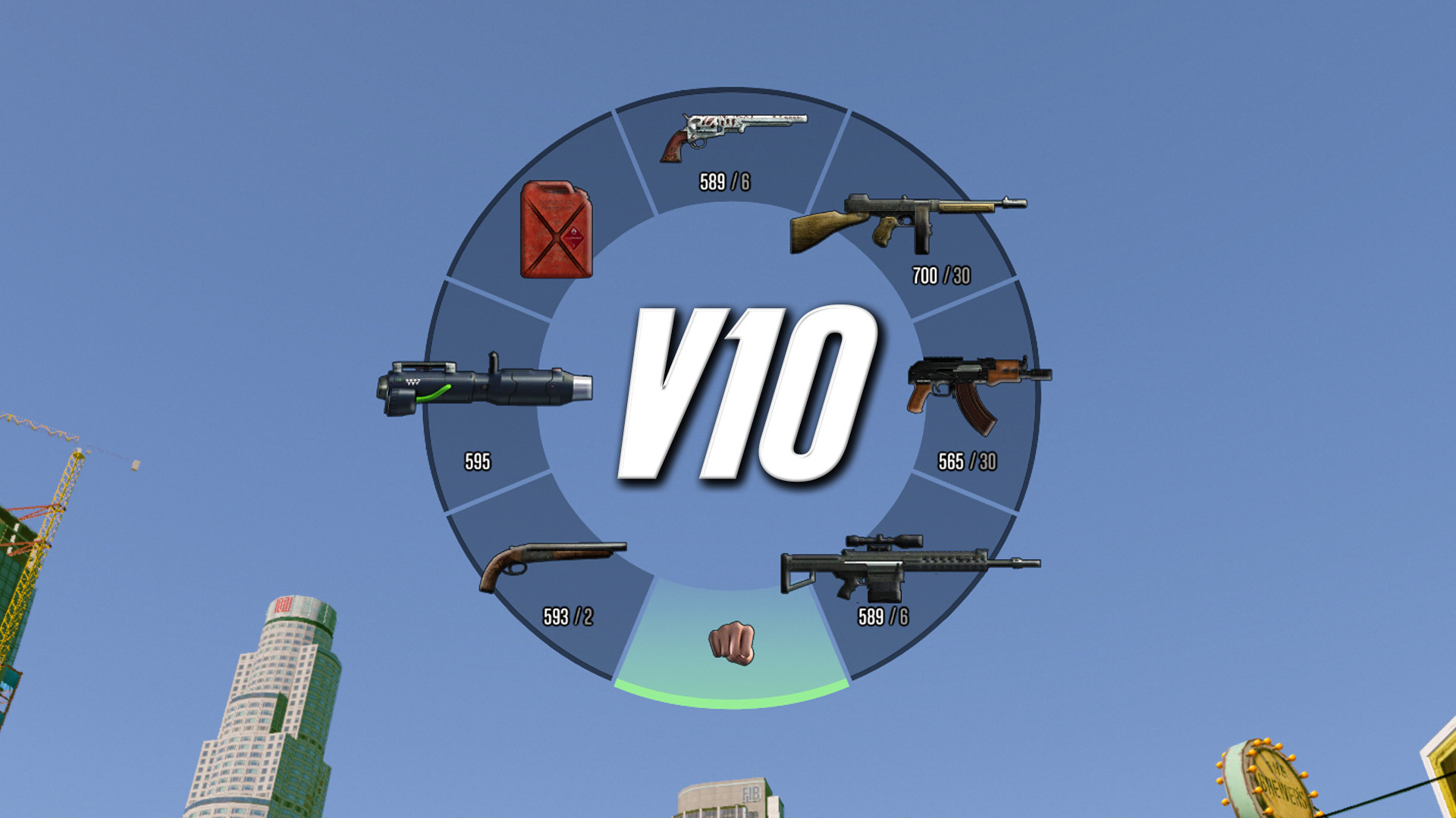 Gta 5 weapon wheel фото 107