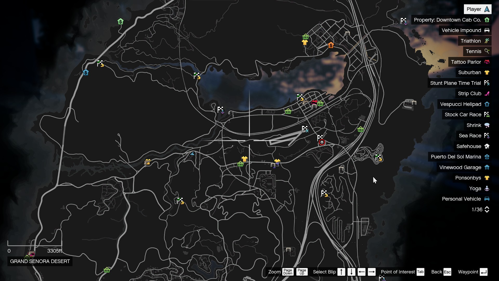 GTA V Map Icons