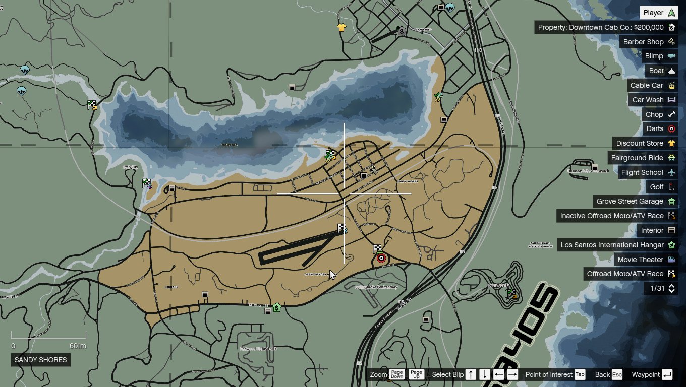 GTA V map compare image - Vikom - Mod DB
