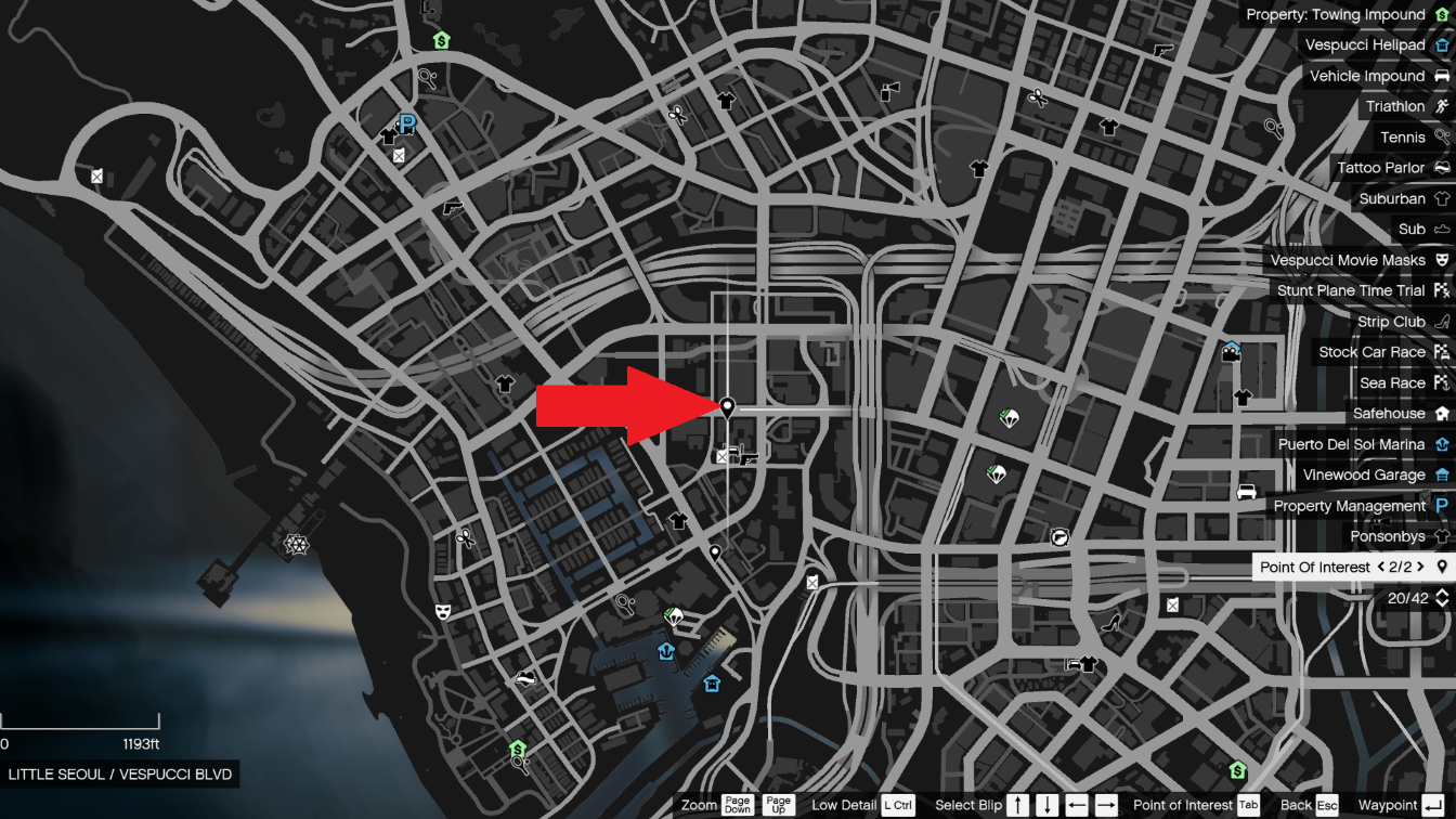 where are the atms located on the map of gta 4