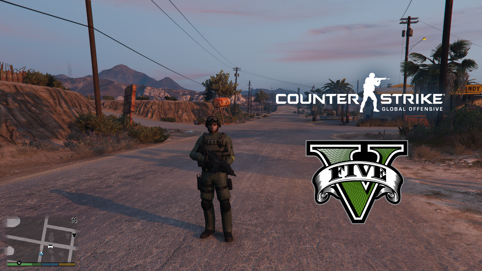 Counter Strike Global Offensive Fbi Add On Ped Gta5 Mods Com