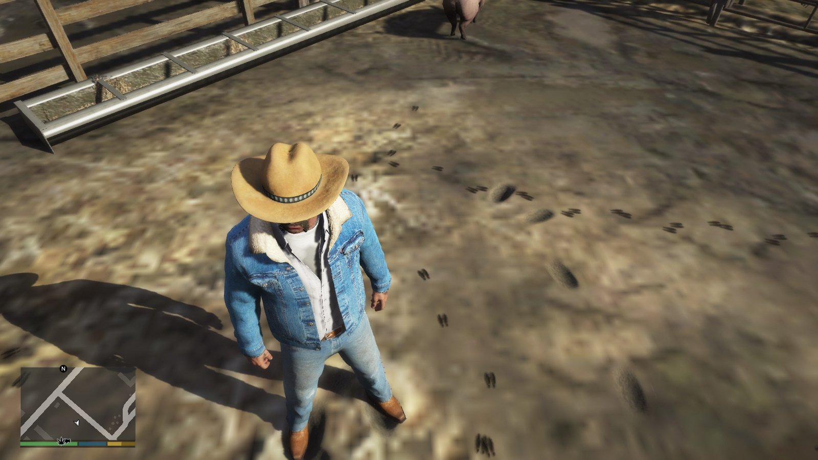 Cowboy Hat for Michael Franklin and Trevor [Replace] 