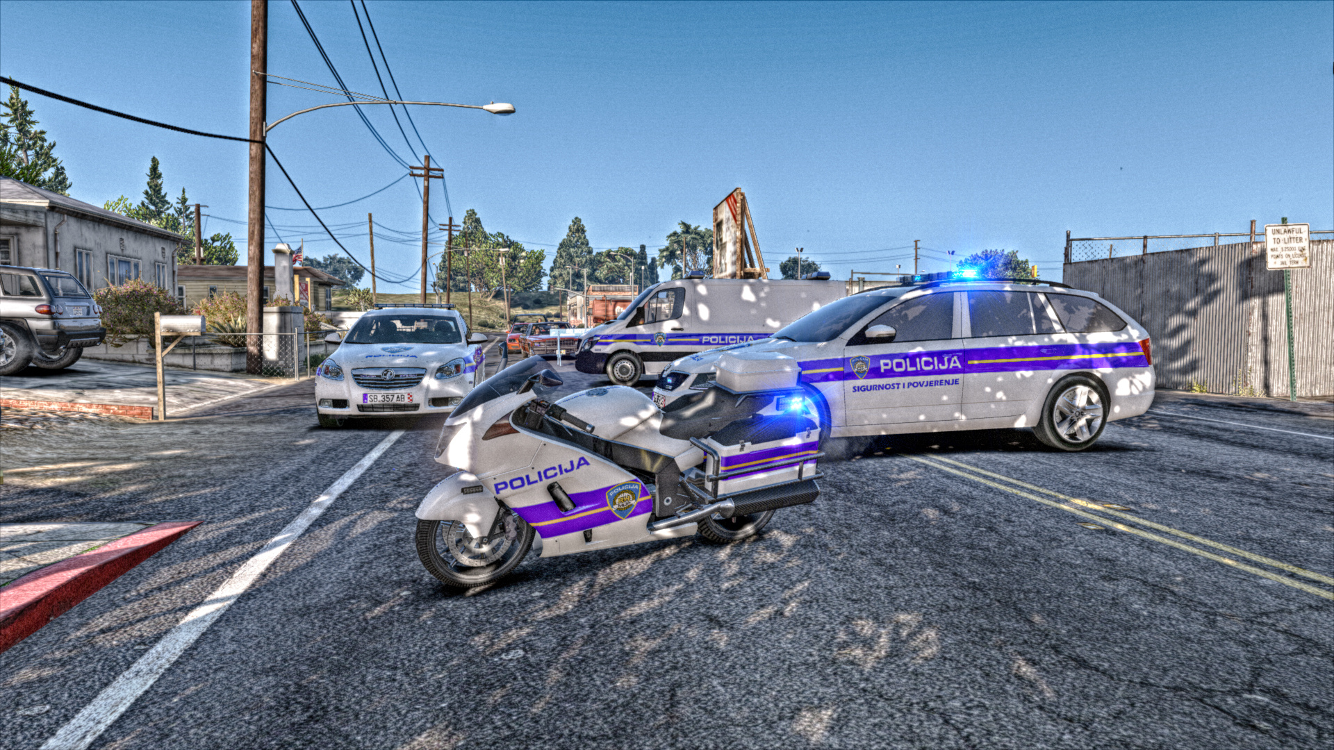 Is there a police bike in gta 5 фото 116