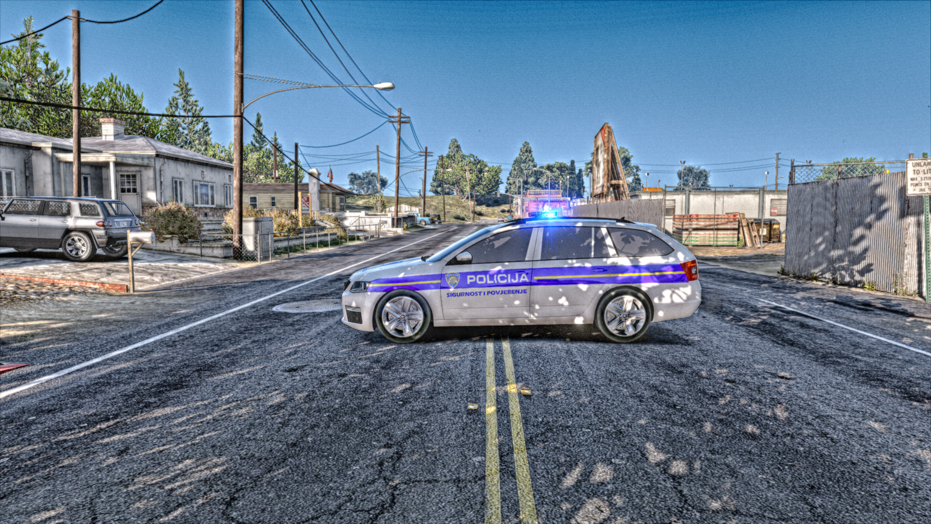 Skoda police gta 5 фото 117