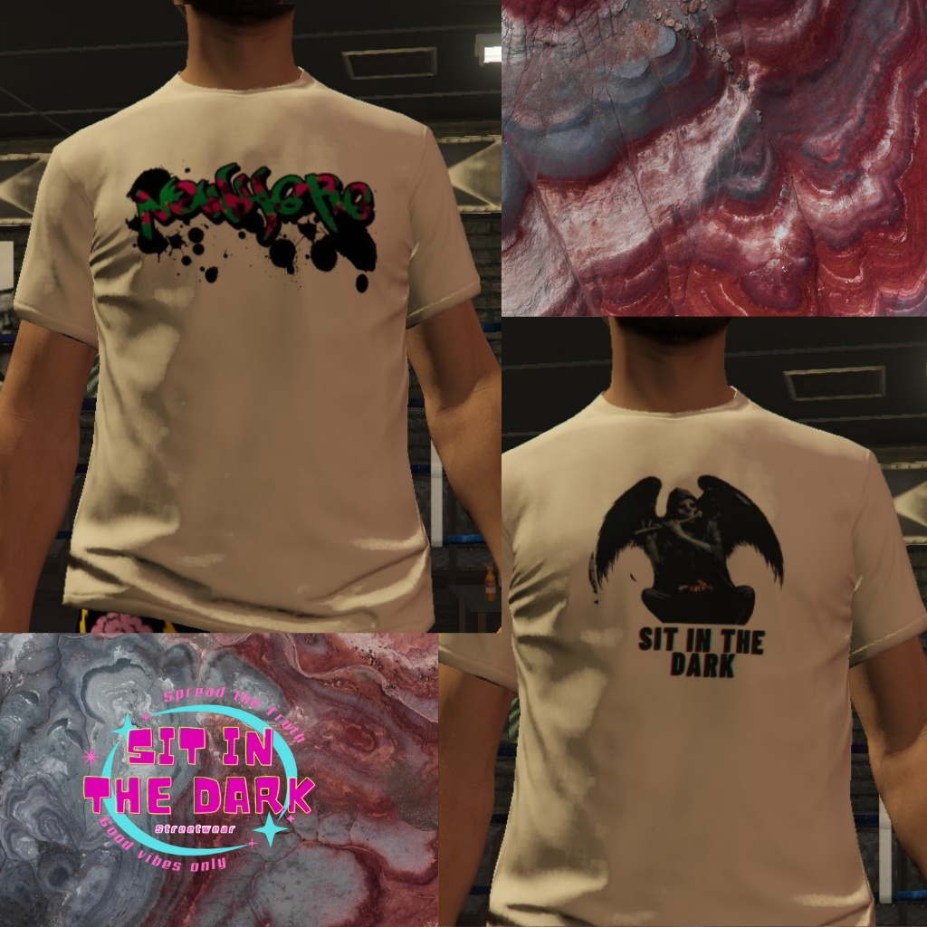 Basic custom T-shirt SITD for MP Male - GTA5-Mods.com
