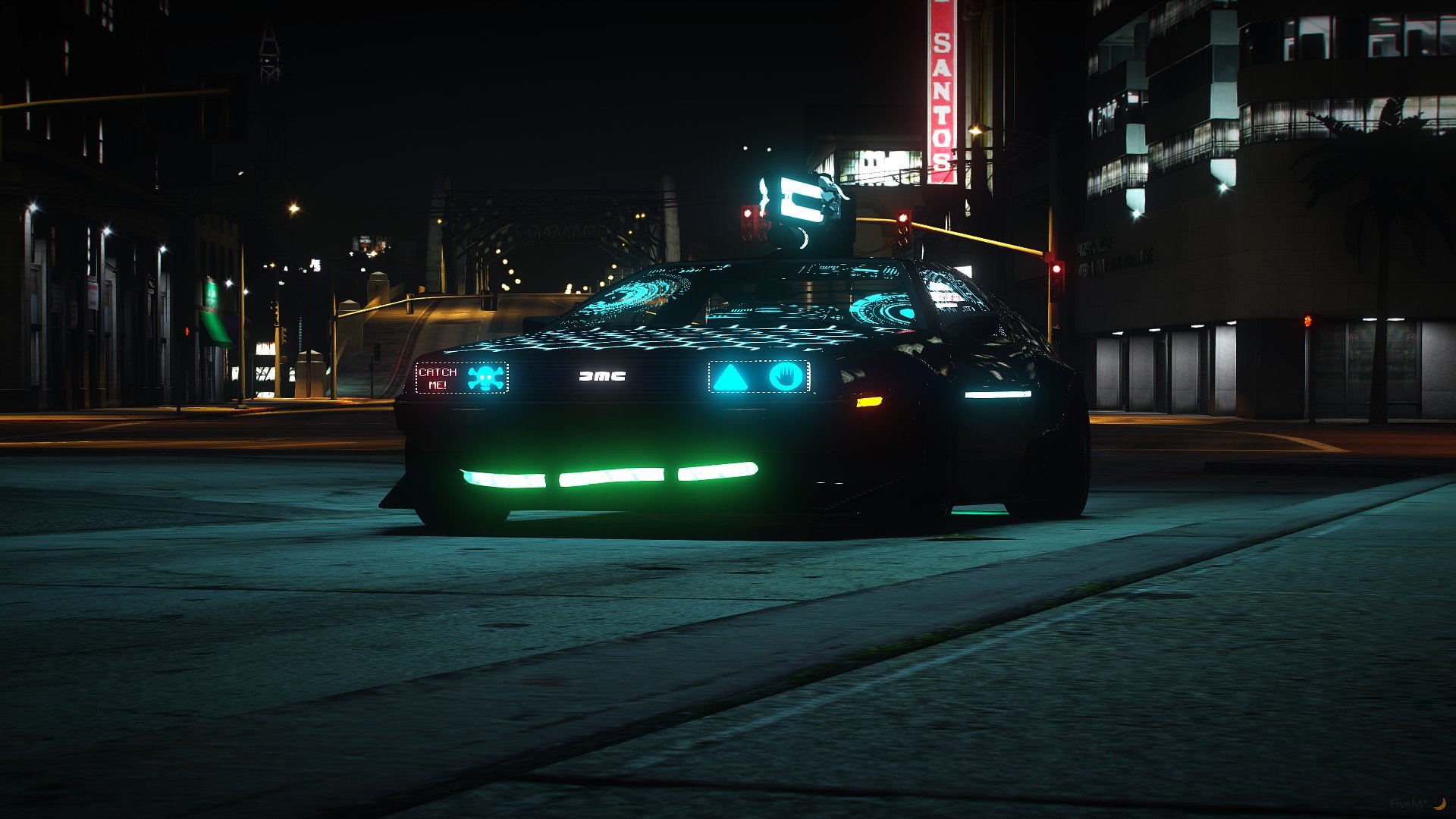 Cyberpunk Delorean DMC-12 [Add-On / FiveM] - GTA5-Mods.com