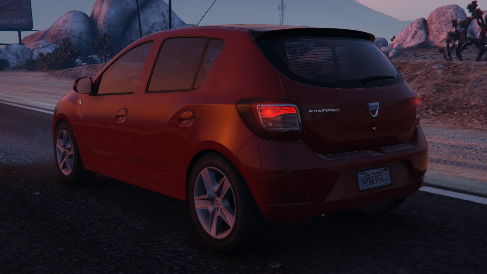 Renault sandero gta 5 фото 5