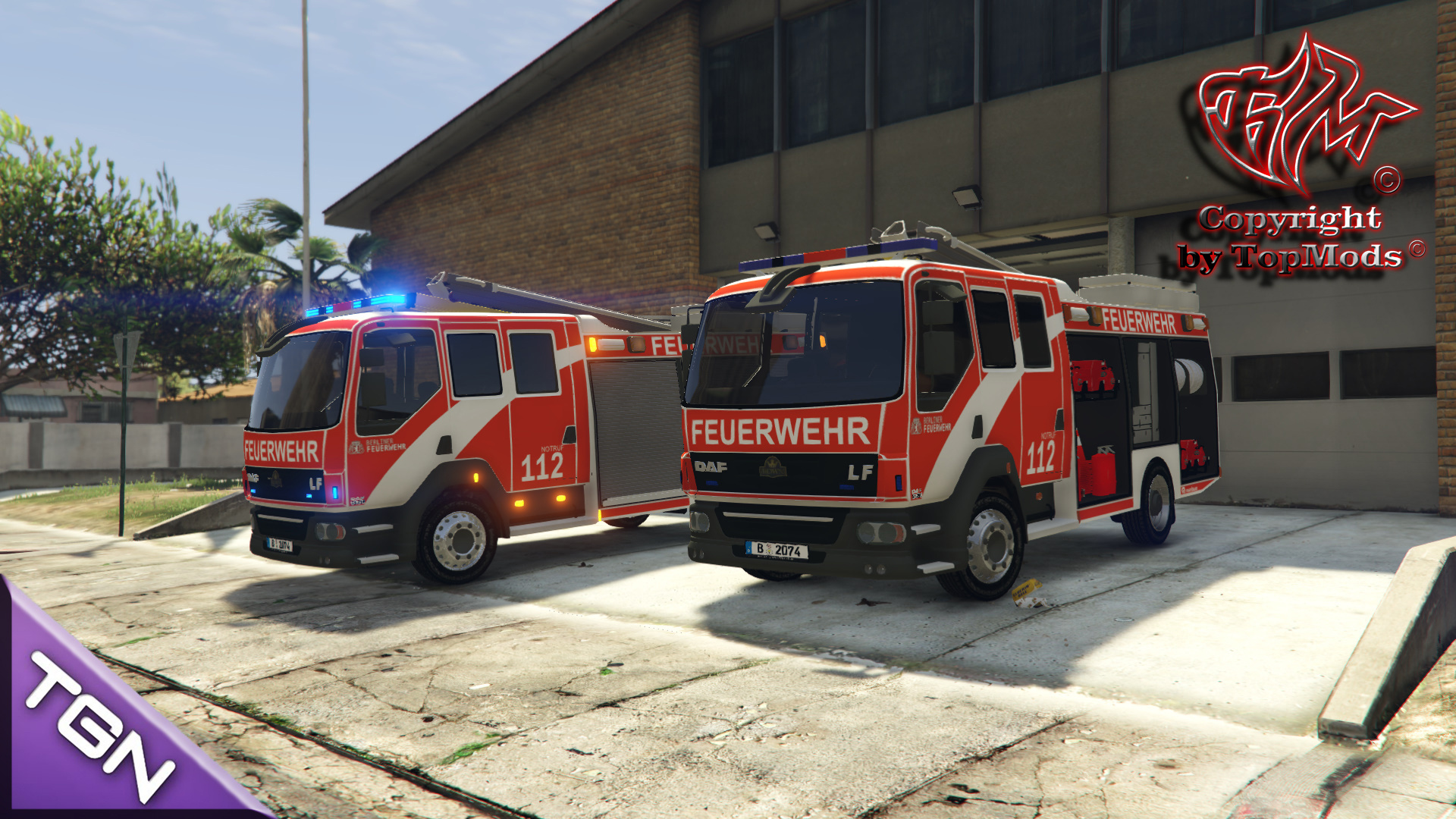 DAF Berliner Feuerwehr (Neu) - GTA5-Mods.com