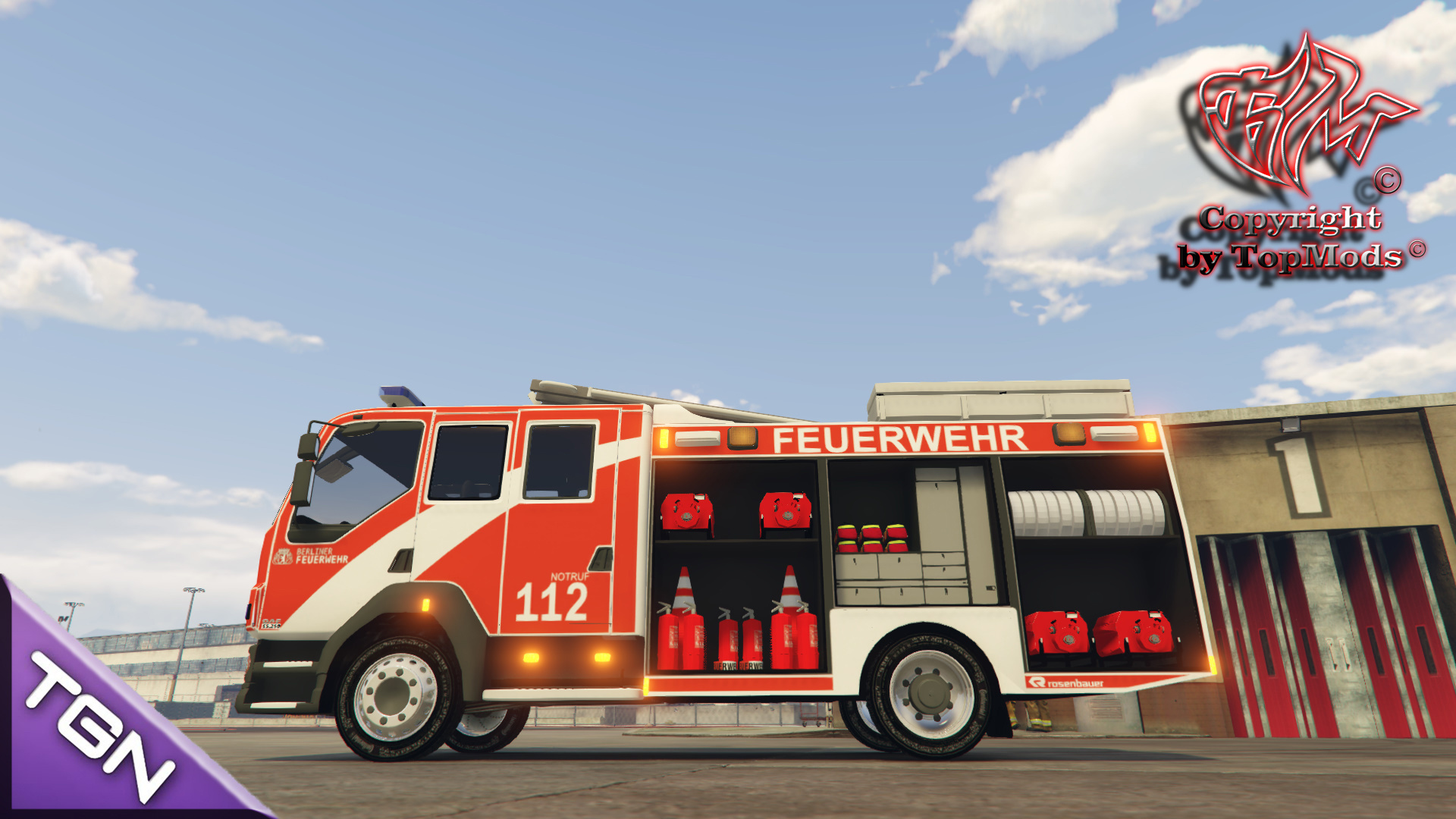 DAF Berliner Feuerwehr (Neu) - GTA5-Mods.com