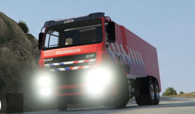 Daf CF Brandweer Water Wagen/Dutch Fire Water Truck [BETA 