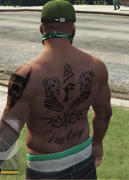 Gangster Tattoos for Franklin - GTA5-Mods.com