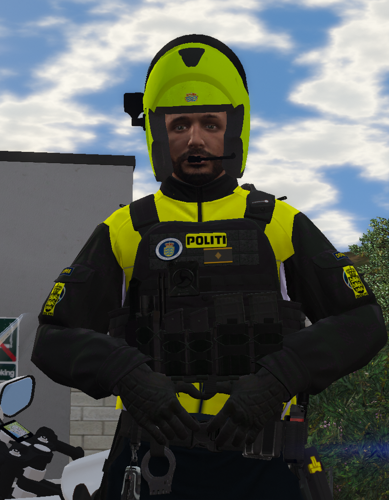 Danish Police MC Helmet - GTA5-Mods.com