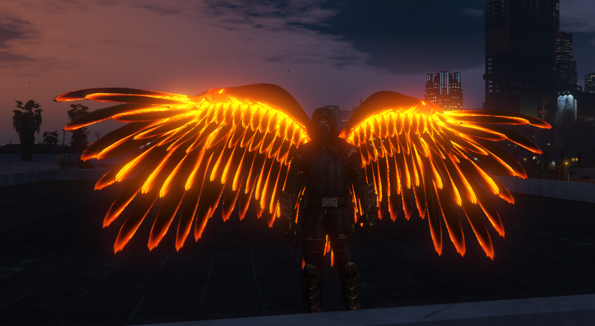 Demon/Angel mod (animated wings) 