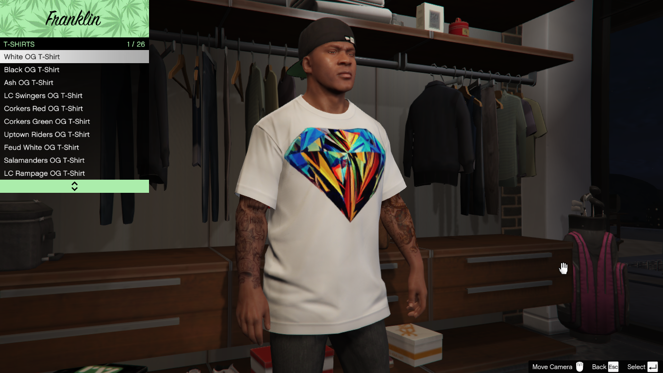 Gta 5 franklin t shirt фото 101