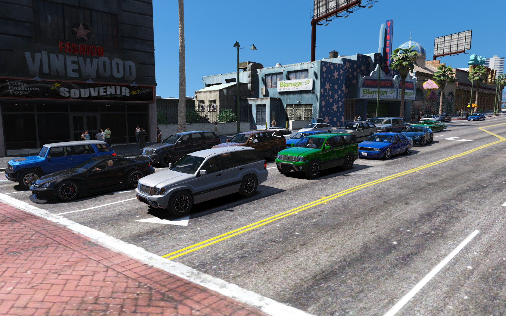 Diverse Traffic Utilizing Dlc Cars In Singleplayer Gta5 Mods Com