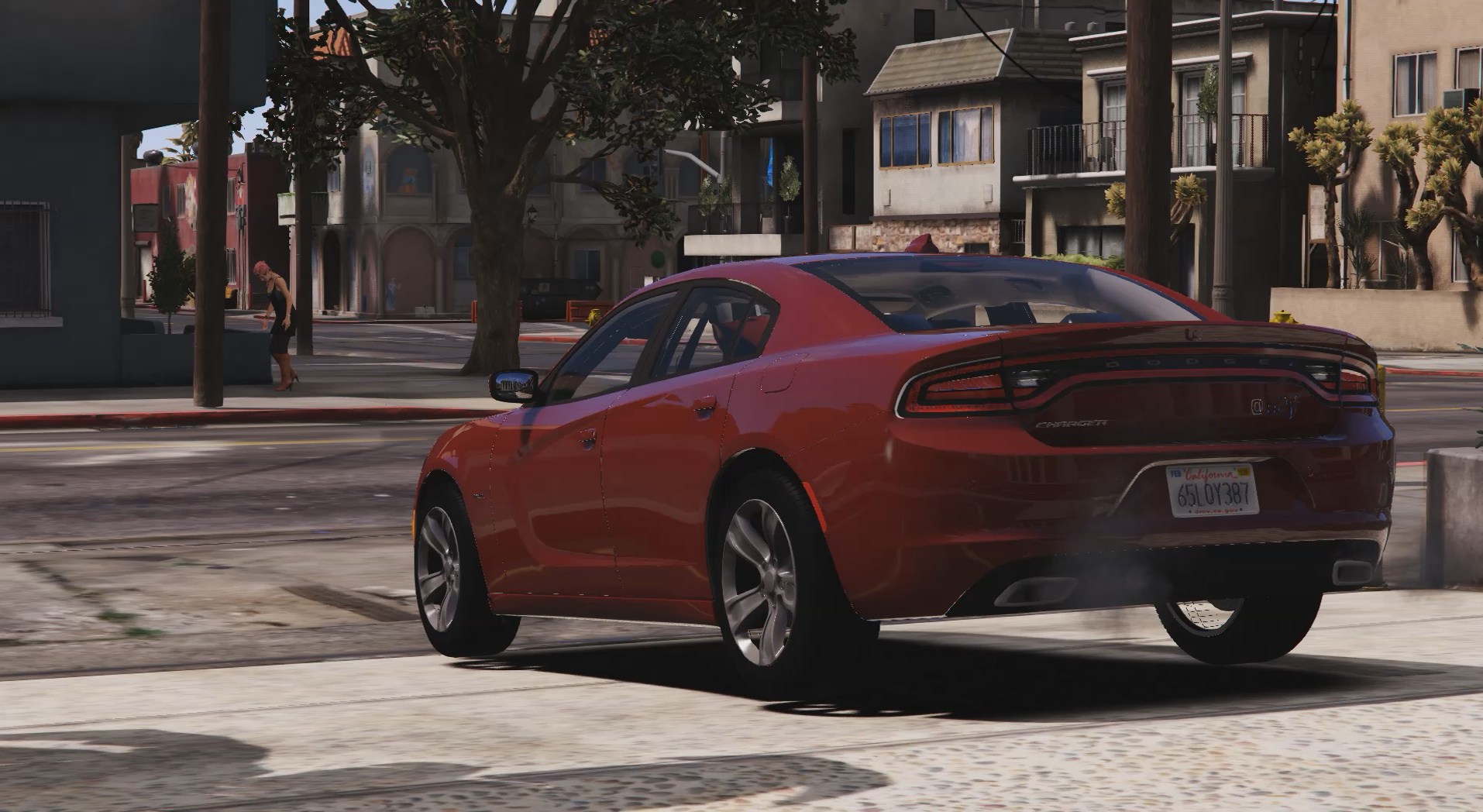 gta 5 franklin dodge charger