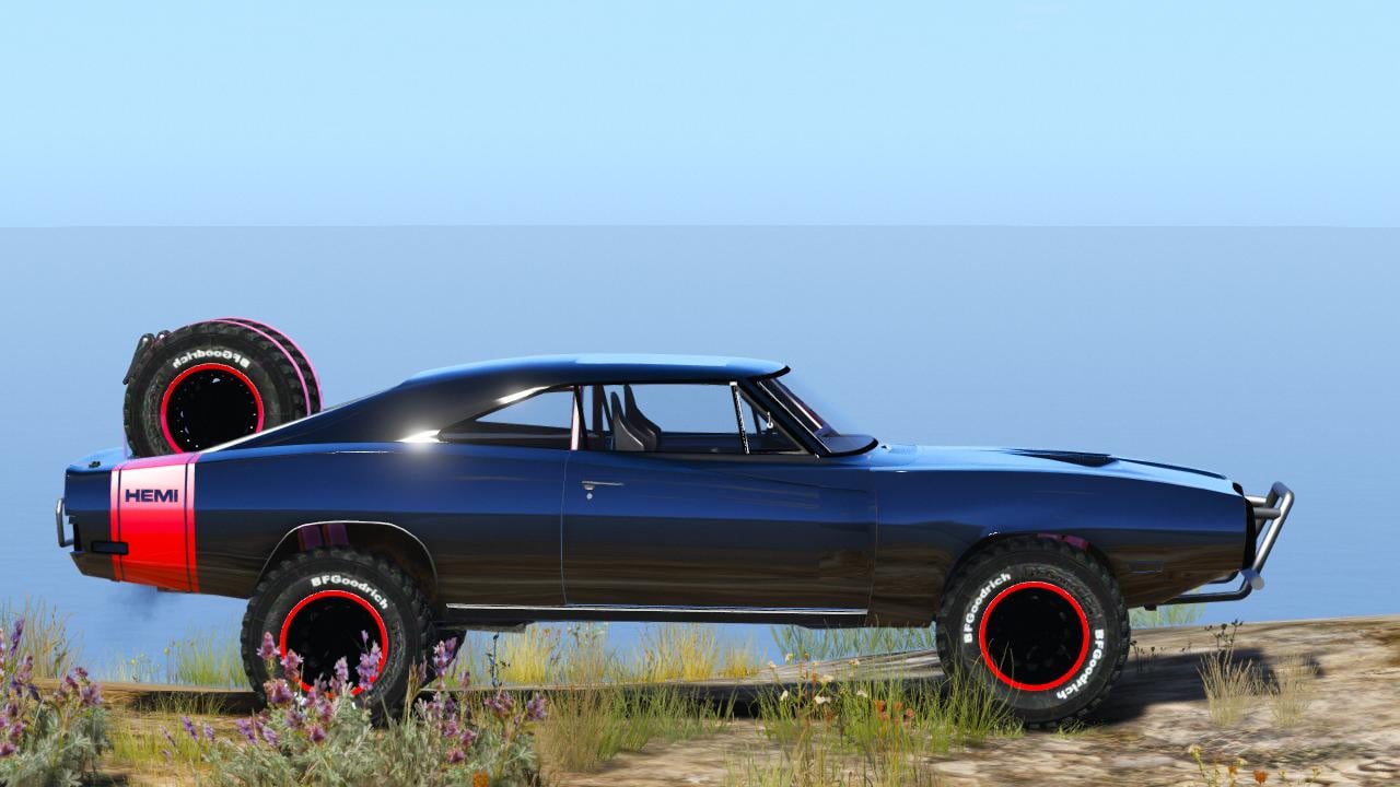 Dodge Charger Off Road Fast Furious 7 Add On Replace GTA5