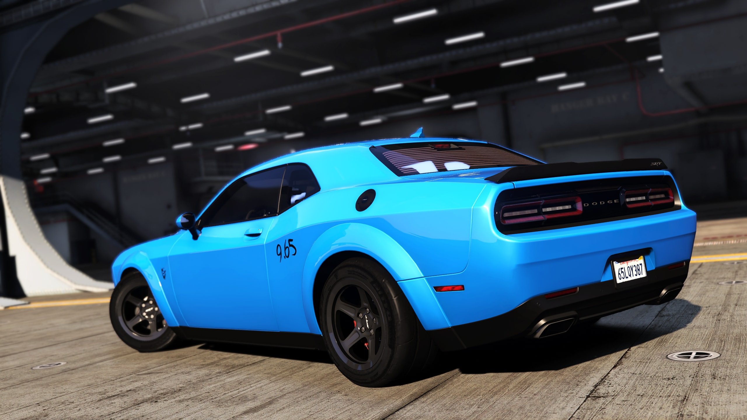 Dodge Demon Hood Vinyl [8k] - GTA5-Mods.com