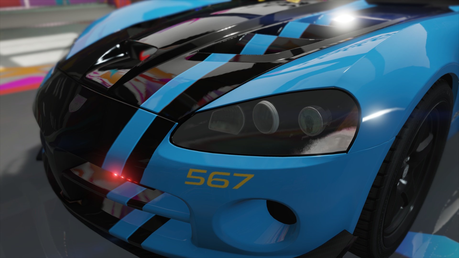 dodge viper police car