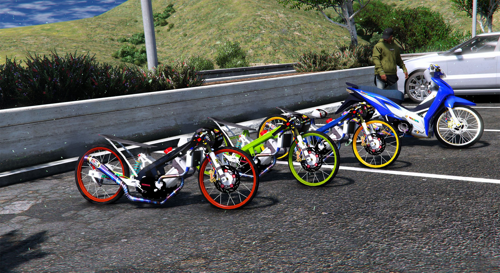 raider 150 drag bike