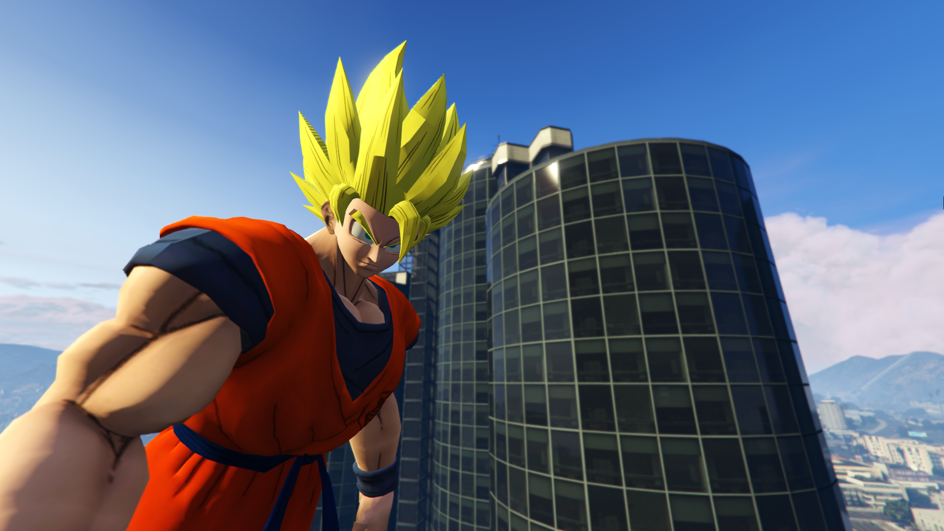 GTA 5 Mods Son Goku SSJ1 (Suit 2) in Dragon Ball Kakarot - GTA 5 Mods  Website