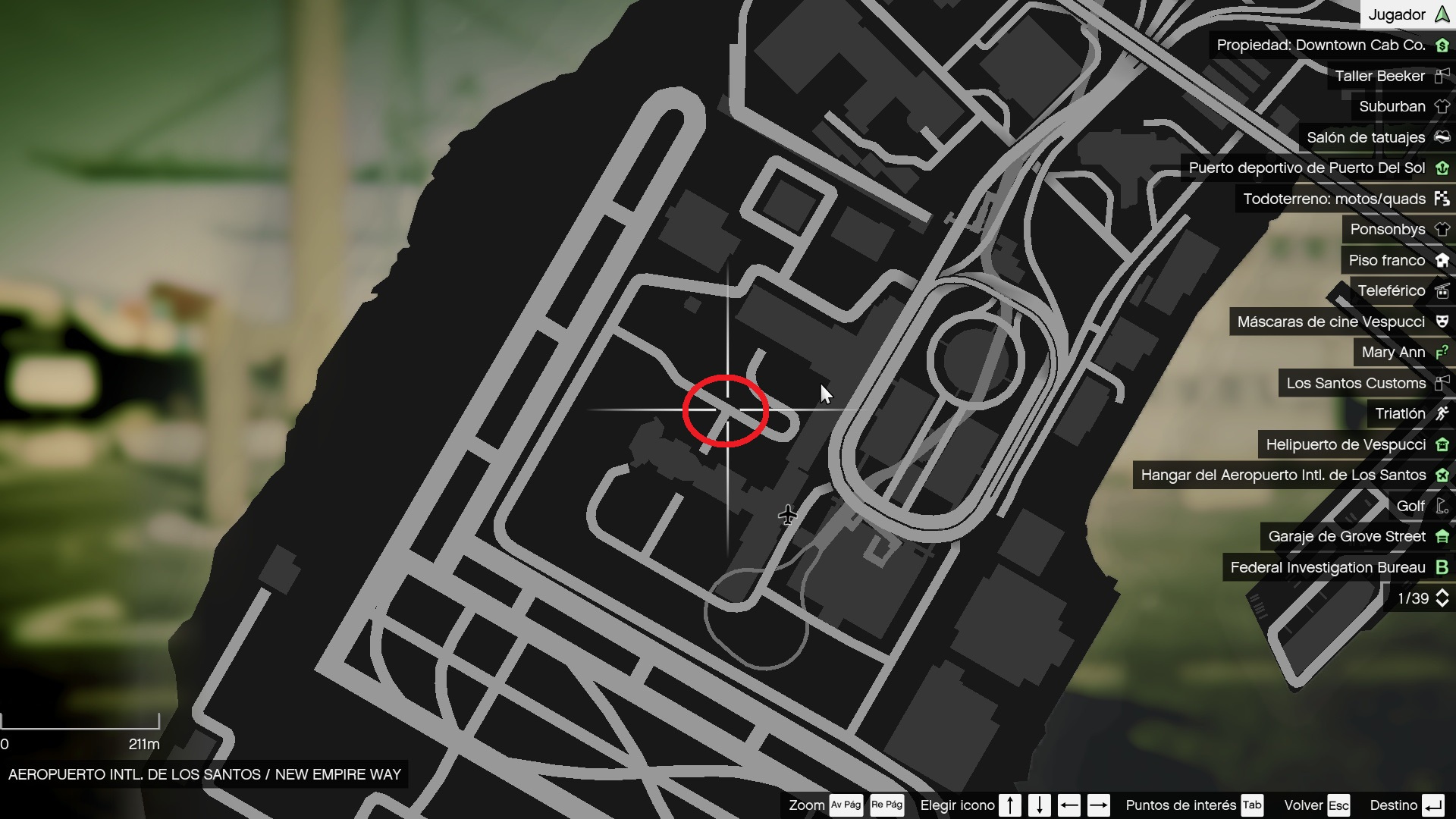 los santos international airport car location