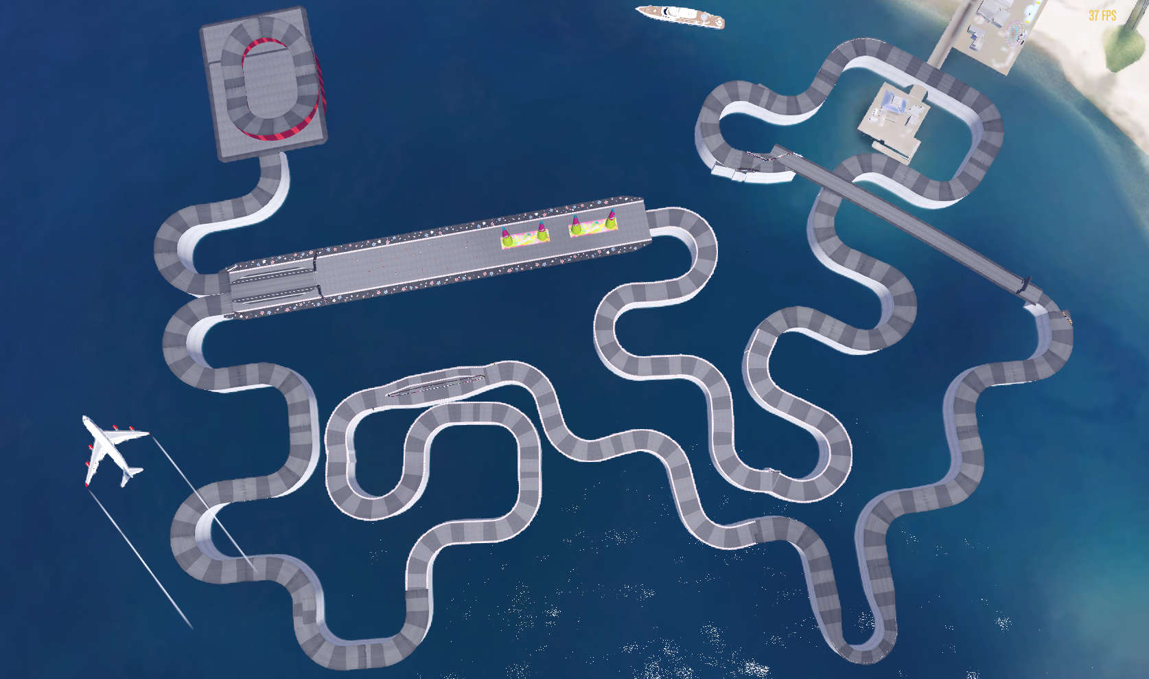 DCGP Plock Stadium Drift [Add-On Map] [FiveM] - GTA5-Mods.com