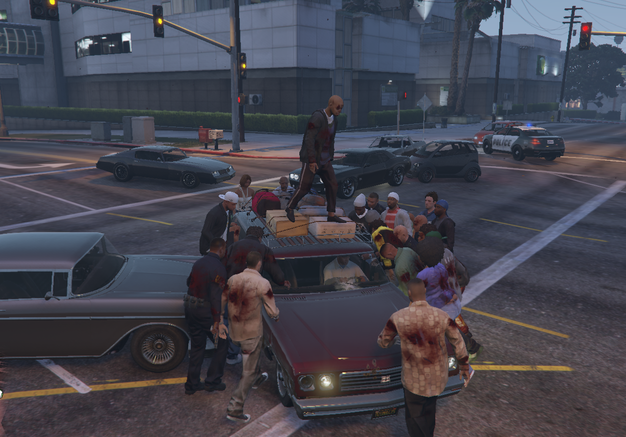 zombies on gta 5