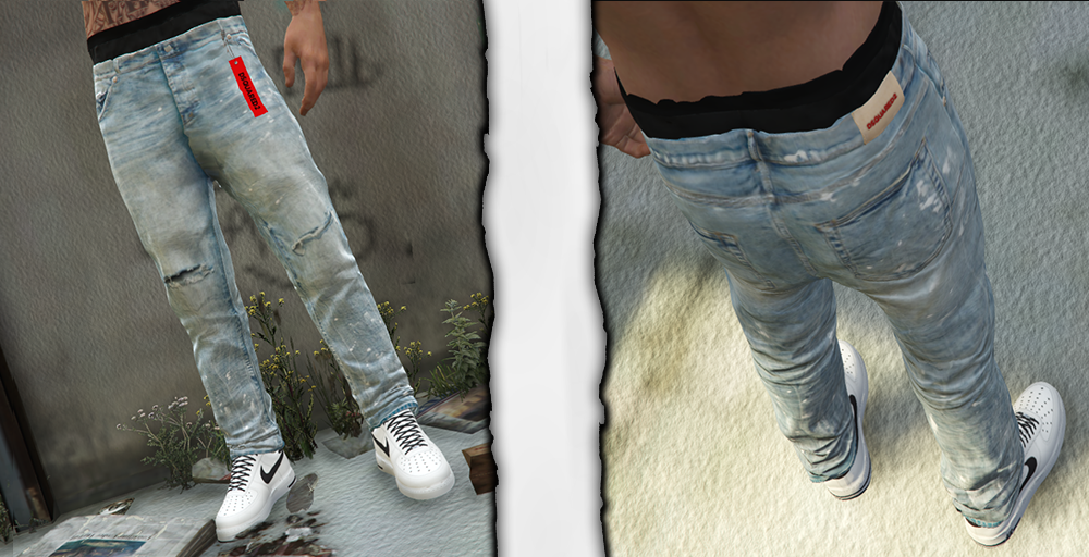 DSquared2 Jeans Set for MP Male - GTA5-Mods.com