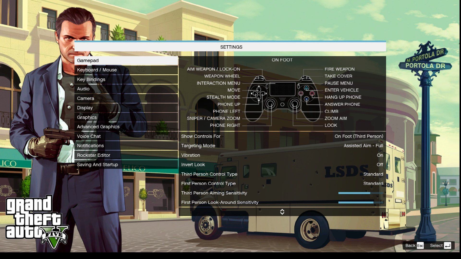 ps4 controller on pc gta