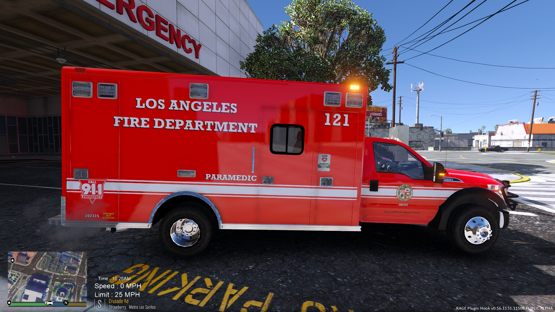 [4K] 2015 DOWNCOLDKILLER Ford Rescue Authentic Los Angeles Ambulance ...