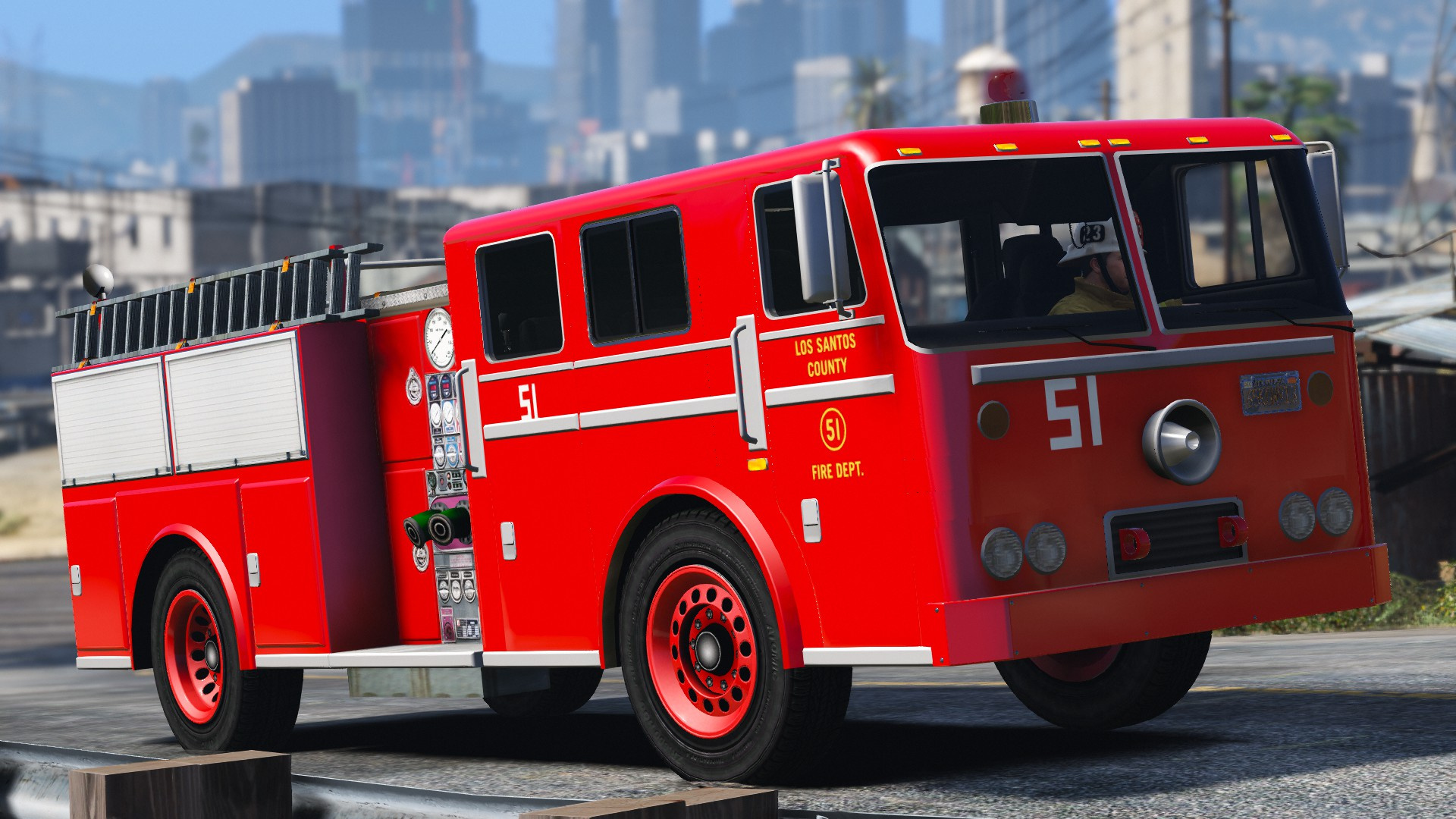 Fire truck on gta 5 фото 75