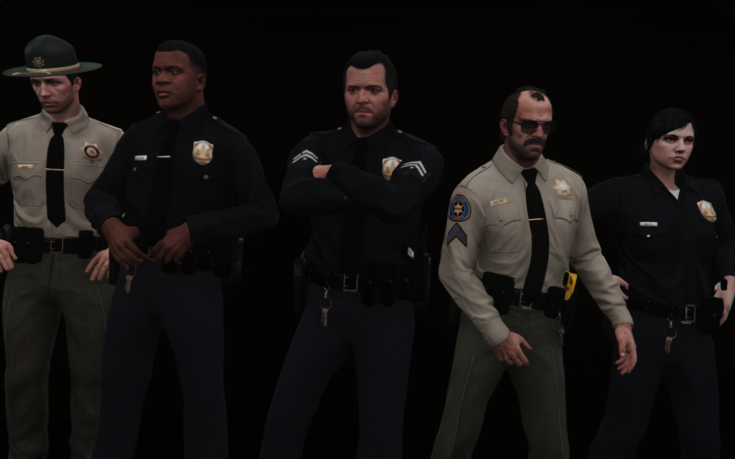 Bcso Uniform Pack Eup 81 Malefemale Gta 5 Mod Images