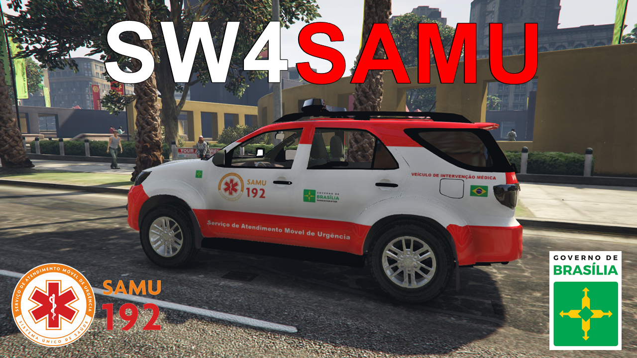 EMERGENCY VEHICLE - SW4 SAMU (BRASIL) - GTA5-Mods.com