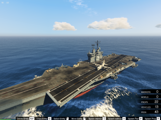 Gta 5 aircraft carrier model kit