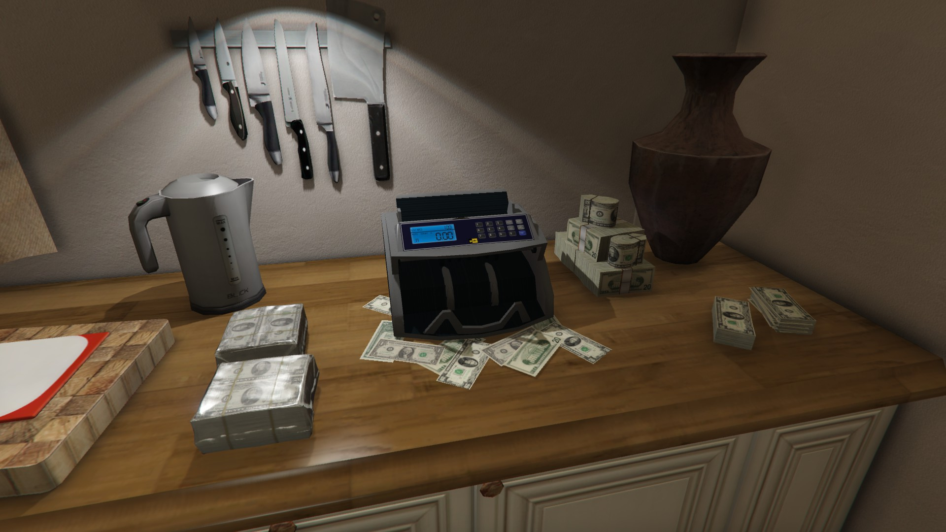 Enhanced Michael House Money Gold Small Parts Map Editor